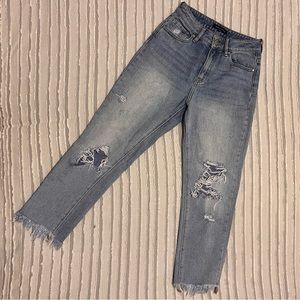 Kendall and Kylie Distressed Jeans